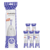 Brabantia Trash Bags Code D - 15-20L (120 units) Garbage bag or trash bag
