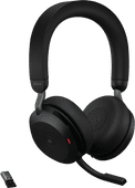 Jabra Evolve2 MS TEAMS 75 Casque de Bureau Sans Fil USB-A Noir Casque de bureau Jabra Evolve