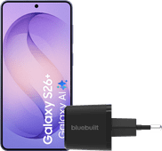 Samsung Galaxy S26 Plus 256GB Dark Blue 5G + BlueBuilt Charger 45W Black Samsung Galaxy S26 Plus