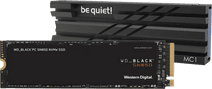 WD Black SN850 2TB NVMe SSD + Be quiet! MC1 M2 SSD cooler 2TB interne SSD