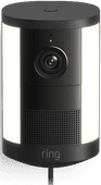 Ring Spotlight Camera 2e Generatie Stekker Zwart Buiten IP camera voor Ring