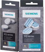 Siemens Pastilles de détartrage + Pastilles de nettoyage Détartrant pour machine à café 