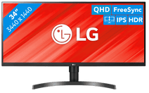 LG 34WN750P-B Monitor voor grafisch gebruik