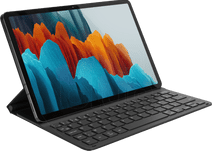 Samsung Galaxy Tab S7 / S8 Toetsenbord Hoes AZERTY Zwart Laatste kans