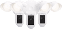 Ring Floodlight Cam Wired Plus Blanc Lot de 3 Caméra Cloud