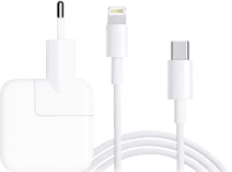 Apple Usb C Oplader 30W + Apple Lightning Kabel 1m Kunststof Wit Originele Apple iPad oplader