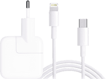 Apple Chargeur USB-C 30 W + Apple Câble Lightning 1 m Matière Synthétique Blanc 