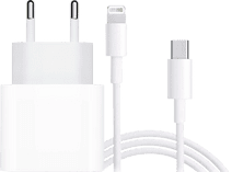 Apple Chargeur USB-C 20 W + Câble Lightning 1 m Matière Synthétique Blanc 