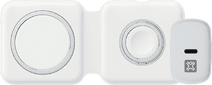 Apple Dubbele Draadloze MagSafe Oplader 15W + XtremeMac 20W Oplader Draadloze oplader voor je smartwatch
