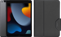 Apple iPad (2021) 10.2 inch 256GB Wifi + 4G Space Gray + Targus Book Case Zwart Apple iPad (2021) met 4G en wifi