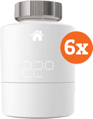 Tado Slimme Radiatorknop uitbreiding 6-Pack Thermostaat compatible met IFTTT