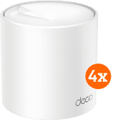 TP-Link Deco X50 Lot de 4 Solution Wi-Fi pour streamer dans une maison individuelle