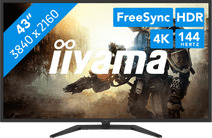 iiyama G-Master G4380UHSU-B1 Red Eagle Écran PC gamer avec un taux de rafraichissement élevé