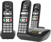 Gigaset A735A Trio Landline phone with number recognition