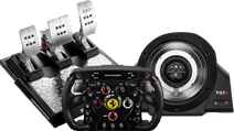 Thrustmaster T-GT II Servo Base + Ferrari F1 Wheel Add-On + T-LCM Pédales Volant de course pour PC