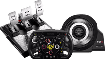 Thrustmaster T-GT II Servo Base + Ferrari F1 Wheel Add-On + T-LCM Pédales Volant de course avec retour de force