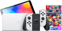 Nintendo Switch OLED White + Mario Kart 8 Deluxe Nintendo Switch OLED