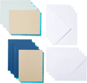 Cricut Cut-Away Cards Marina A2 (10.8cm x 14cm) 8-Pack Material for Cricut Joy Extra