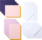 Cricut Cut-Away Cards Rain A2 (10.8cm x 14cm) 8-Pack Material for Cricut Joy cutting machine