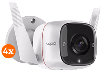 TP-Link Tapo C310 4-pack TP-Link Tapo IP cameras aanbieding