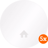 ELRO FS4610 (10 years) 5-Pack Smoke detector on battery power