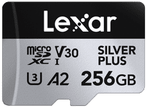 Lexar Professional MicroSDXC Silver Plus 256 Go 150 Mo/s Carte mémoire Lexar