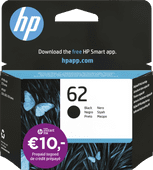 HP 62 Cartridge Zwart Inktpatronen voor HP Envy printers