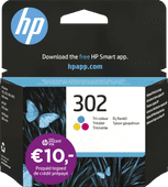 HP 302 Cartridge Kleur Inktpatronen voor HP Envy printers