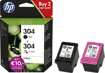 HP 304 Cartridges Combo Pack Inktpatronen voor HP Envy printers