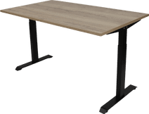 Euroseats Zit/Zit Bureau 160 x 80 Zwart/Eiken Bureau kopen?