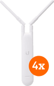 Ubiquiti Unifi UAP-AC-M 4-pack Access point met paalbevestiging
