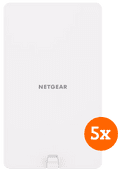 Netgear WAX610Y Extérieur Lot de 5 Point d'accès extérieur