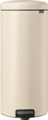 Brabantia NewIcon Pedal Trash Can 30L Soft Beige Brabantia trash can