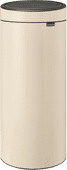 Brabantia Touch Bin 30L Soft Beige Brabantia trash can