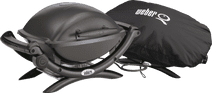 Weber Q1400 + Weber Luxurious Cover Q1000 Series Weber Q-series electric barbecue