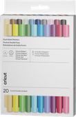 Cricut Dual Tip Markers Ultimate (set van 20) + adapter Cricut pen