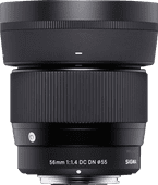 Sigma 56mm F1.4 DC DN Contemporary Fujifilm X-mount Portrait lens
