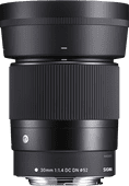 Sigma 30mm F1.4 DC DN Contemporary Fujifilm X-Mount Sigma lens for Fujifilm camera