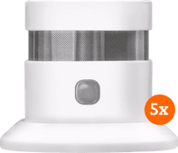 KlikAanKlikUit ZSDR-850 Détecteur de Fumée (3 ans) Lot de 5 Détecteurs de fumée compatible avec IFTT