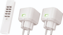 KlikAanKlikUit Draadloze schakelaar met afstandsbediening 2-pack ACC2-3500R Klik aan Klik uit