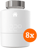 Tado Slimme Radiatorknop uitbreiding 8-Pack Slimme thermostaat met ecocheques