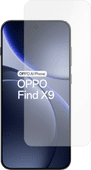 Just In Case Tempered Glass OPPO Find X9 Screenprotector Case friendly screenprotector