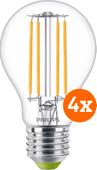 Philips LED Filament Light - 2.3W - E27 - Warm White Light 4-pack LED light