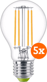 Philips LED Filament Light - 2.3W - E27 - Warm White Light 5-pack LED light