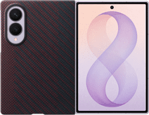 Samsung Galaxy Z Fold 8 Back Cover Carbone avec Aimant Rouge Promotion : accessoires pour téléphone
