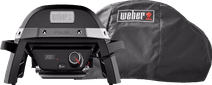 Weber Pulse 1000 + Hoes Barbecue voor op de camping