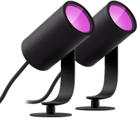 Philips Hue Lily Starter Pack White and Color prikspot 2-pack Smart lamp White & Color