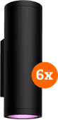 Philips Hue Appear muurlamp White & Color 6-Pack Smart lamp White & Color
