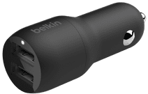 Belkin Chargeur de Voiture avec 2 Ports USB 12 W Chargeur de voiture port USB