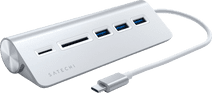 Satechi Aluminum USB Hub USB-C Silver USB-C hub